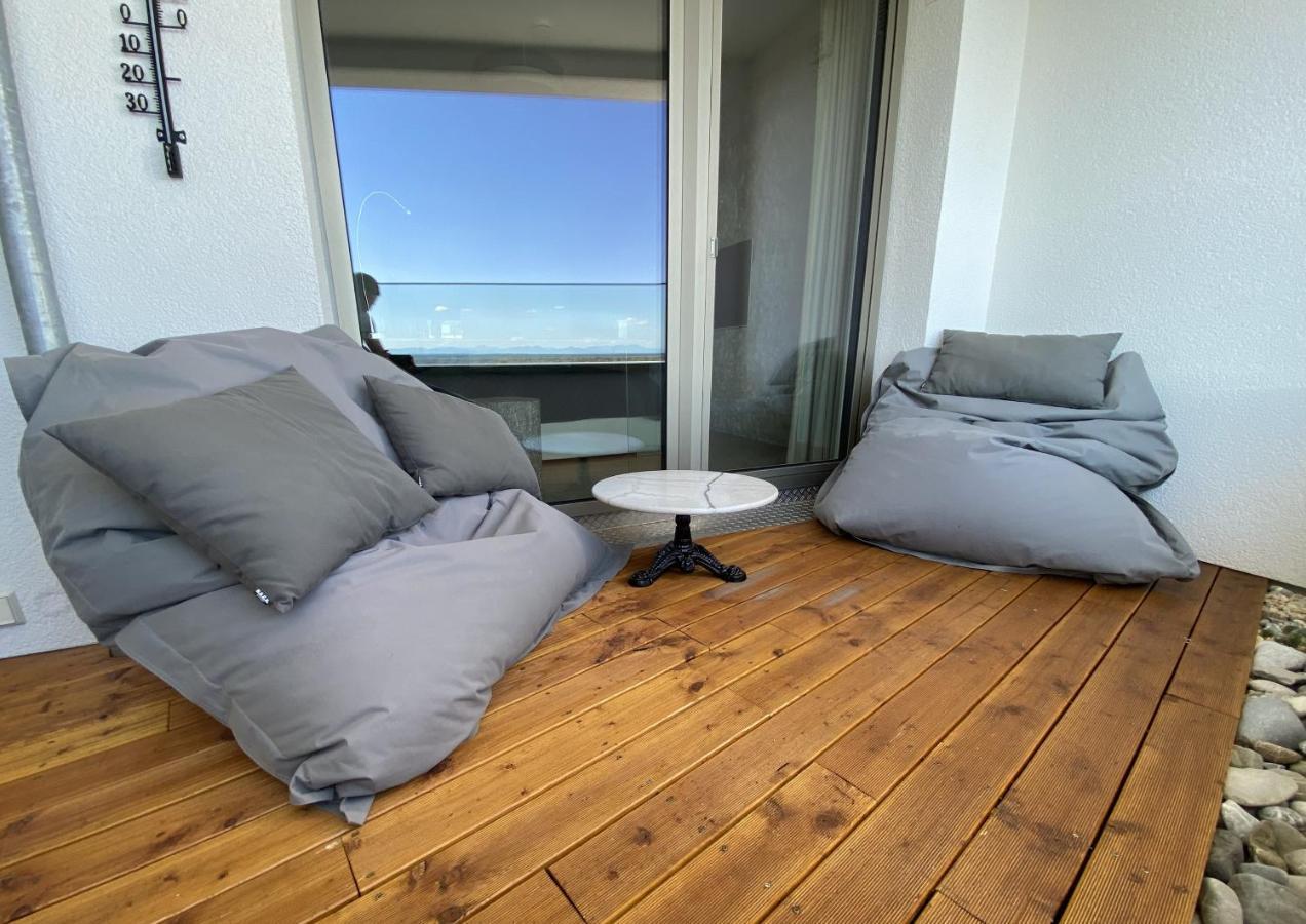 Alpen-Panorama Suite - Einzigartige Privatsuite Hoch Ueber Muenchen, 12Tes Og, Alpenblick, Loggia, Whirlpool, 15 Minuten Zum Zentrum, Ruhe Und Erholung In Der Stadt Muenchen Fuer Privat Und Geschaeftlich Reisende Ngoại thất bức ảnh